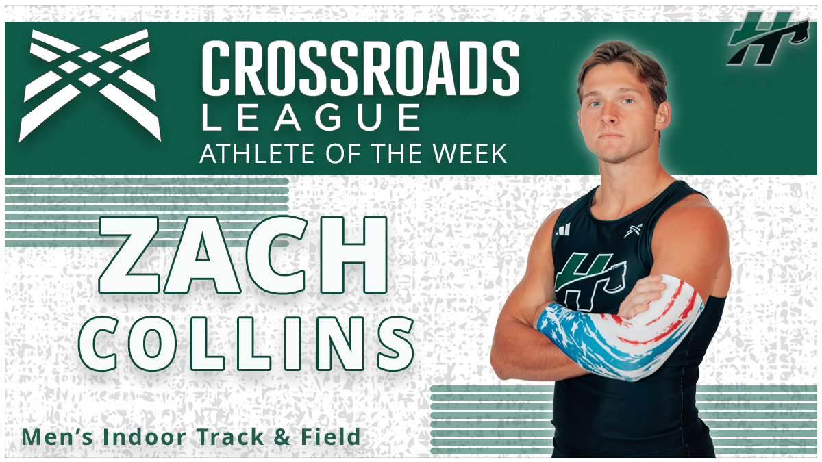 Collins tabbed CL Men’s Indoor Track Athlete of the Week